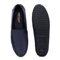 Eego Italy Men Textured Slip-On Loafers image 2