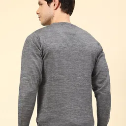 Monte Carlo Long Sleeves V-Neck Woollen Pullover image 5