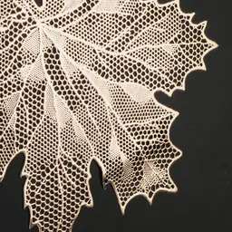 Dakshya Industries Beige Pathjad FloralDesign Waterproof Runner image 2