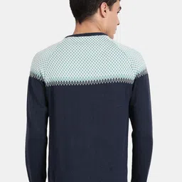 t-base Colourblocked Cotton Pullover image 3