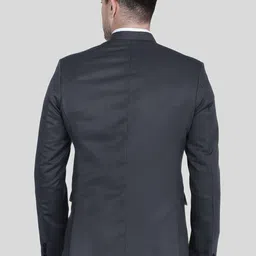 TAHVO Mandarin Collar Bandhgala Party Blazer image 3