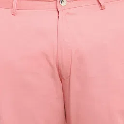 Urbano Plus Men Plus Size Mid-Rise Cotton Chinos Trousers image 5