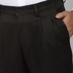 Van Heusen Men Pleated Formal Trouser image 3