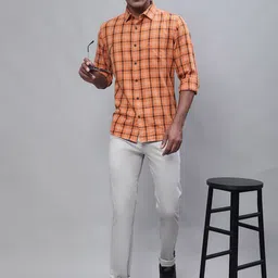 Cantabil Men Mid-Rise Trousers image 5