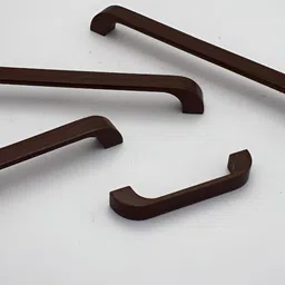 Rab 2 Pieces Brown Matte Finished Zinc Drawer Handle image 4