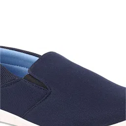 FAUSTO Men Navy Blue Slip-On Sneakers image 5