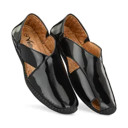 Vellinto Men Classy Lightweight Mojaris With Laser Cuts image 3