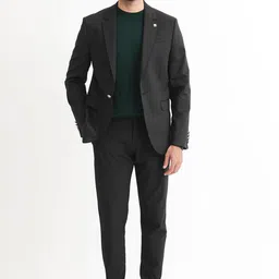 RARE RABBIT Men Envest Tailored Fit Single-Breasted Blazer image 4