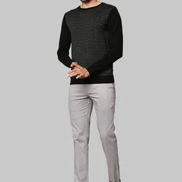 Raymond Men Black Pullover image 2