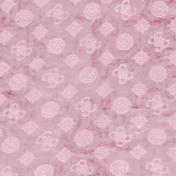 FABINALIV Pink Geometric 300 TC Woollen Embossed King Size Bedsheet & 2 Pillow Covers image 4