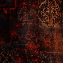 ZEBA Red & Black Abstract Square Cushion Covers image 4