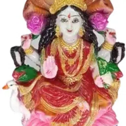karukrit collections Bengali Maa Manasa Murti Nagdevi Stone Idol Decorative Showpiece - 15 cm-picture-11
