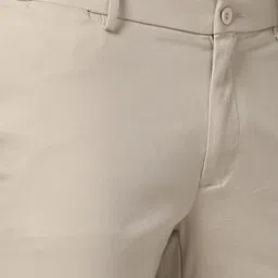 Blackberrys TechPro Men Textured Mid-Rise Slim Fit Regular Trouser image 3