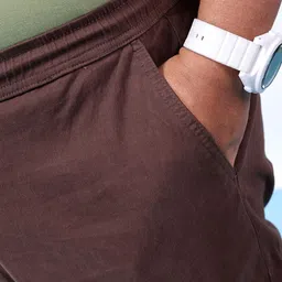 hardsoda by the indian garage co HARDSODA Men Plus Size Mid-Rise Cargos image 2