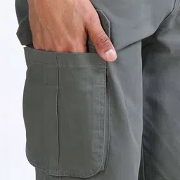 Tailoraedge Men Tailored Mid-Rise Cargos image 5