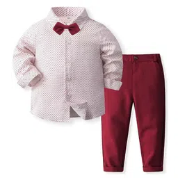 StyleCast x Revolte Boys Printed Shirt with Trousers-picture-4