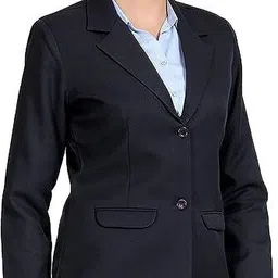 bluewears Women Solid Single Breasted Casual, Formal, Party, Festive & Wedding Blazer image 3