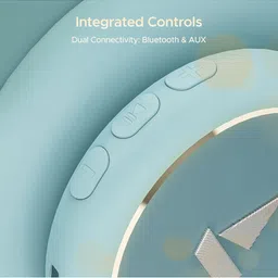 boAt Rockerz 450 M Aqua Blue Wireless Headphone with Immersive Audio & 15H Playtime image 5