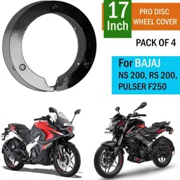 airsky 4 PCS 17 PRO DISC WHEEL COVER FOR NS 200, RS200 Bike Fairing Kit-picture-36