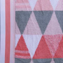 rangoli Multicolor 560 GSM Cotton 4 Pieces Towel Gift Set image 4