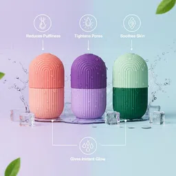 valkasa Ice Face Roller Trio – Pink, Purple & Green (Full Skin Revival Kit) image 2