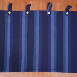 lakshmi 182 cm (6 ft) Cotton Semi Transparent Window Curtain (Pack Of 2) image 4