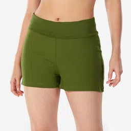 kimjaly Women's Gentle Yoga Cotton Shorts - Beige-picture-14