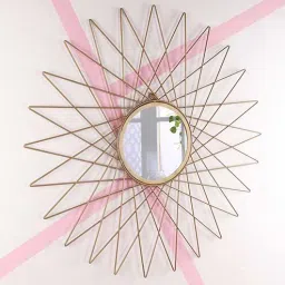 home sparkle Decorative Iron Wall Mirror-picture-13