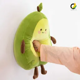 marselite Avocado Soft Toy – Cute Ultra-Soft Stuffed Toy for Kids, Babies, Gifting - 35 cm image 2
