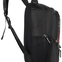 goldstone Medium 30 L Laptop Backpack Hacker Themed for Boys Circuit Design Printed (Red ,Black) image 2