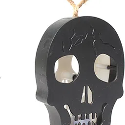 yuppin Halloween Pumpkin Skull Mini Lanterns White Plastic Hanging Lantern-picture-44