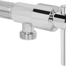 bathonix Stainless Steel Tarim Angle Valve Tap with Wall Flange (Repairable Brass Disc Fittings) - Pack of 1 Angle Cock Faucet-picture-23