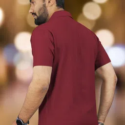 vebnor Men Regular Fit Solid Spread Collar Casual Shirt image 2