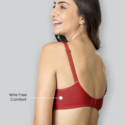 LYRA Pack Of 2 Cotton Spandax Full Coverage Secret Support Bra image 5