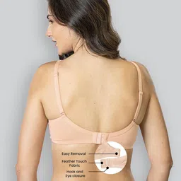 LYRA Pack Of 2 Cotton Spandax Full Coverage Secret Support Bra image 2