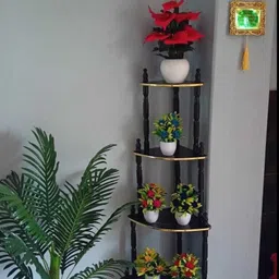 shree enterprises ghar ko sajane ,saman rakh neke liye ,Multipurpose,home decor beautiful corner Wooden Wall Shelf-picture-15