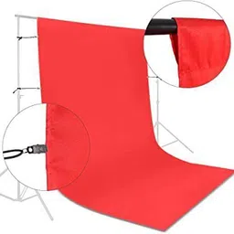 Vistook 8FTx12FT Red Photography Studio Backdrop for Event Shoot & Vedio Recording. Reflector image 2