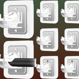 obrrion White Curtain Hooks-picture-18