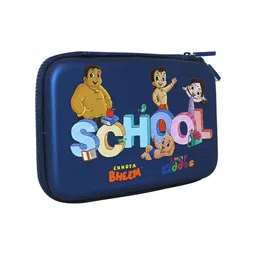 Smily Kiddos Kids Chhota Bheem Printed Single compartment Eva Pen Cases School Theme image 4