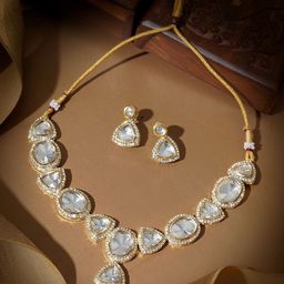 TEEJH Noor Stone-Studded Jewellery Set-picture-49