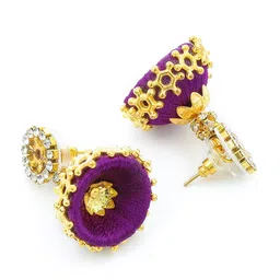 AKSHARA Gold-Plated Stone-Studded & Beaded Jewellery Set image 4