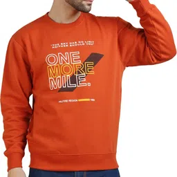 hilfire region Men Full Sleeve Printed Hooded Sweatshirt image 1