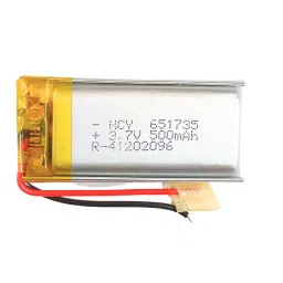 Witty Fox 500mah Rechargeable 3.7v Lithium Polymer Battery image 1