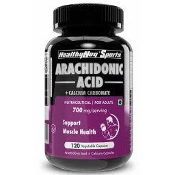 HealthyHey Sports Arachidonic Acid + Calcium Carbonate - 700mg/serving - 120 Capsules-picture-10