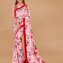 moda rapido ANAND SAREES Floral Printed Saree-picture-31