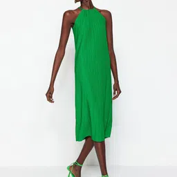 Trendyol Round Neck A-Line Dress-picture-41