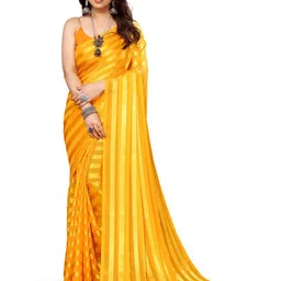 moda rapido ANAND SAREES Striped Satin Saree-picture-16