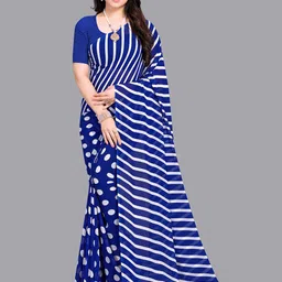 moda rapido ANAND SAREES Geometric Printed Saree-picture-16