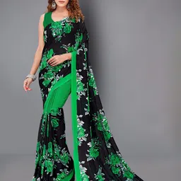 moda rapido ANAND SAREES Floral Printed Saree-picture-33