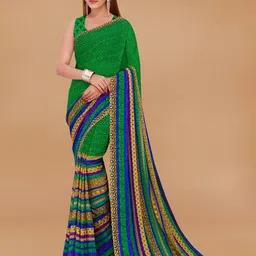 moda rapido ANAND SAREES Ethnic Motifs Printed Saree-picture-19